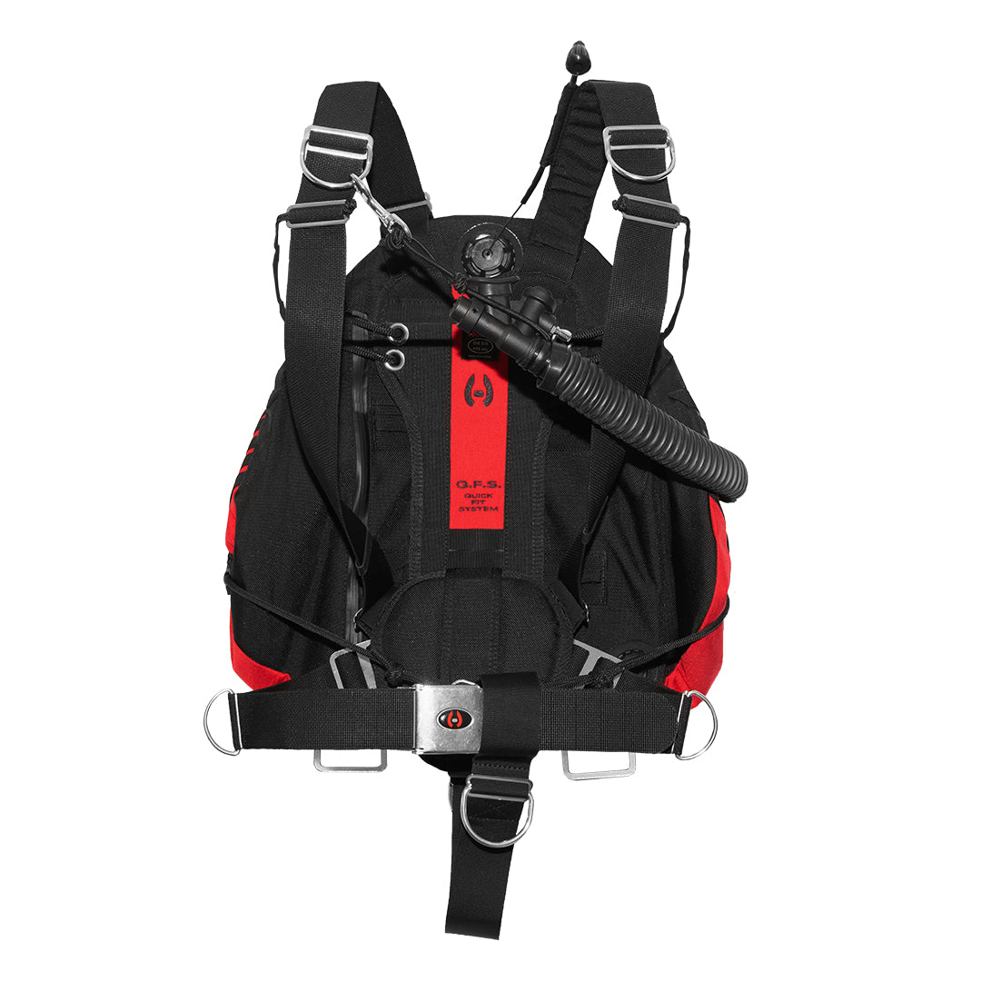 SMS Katana 2 Single Sidemount Scuba Diving BCD - Perfect for Cave Diving and Technical Diving Adventures