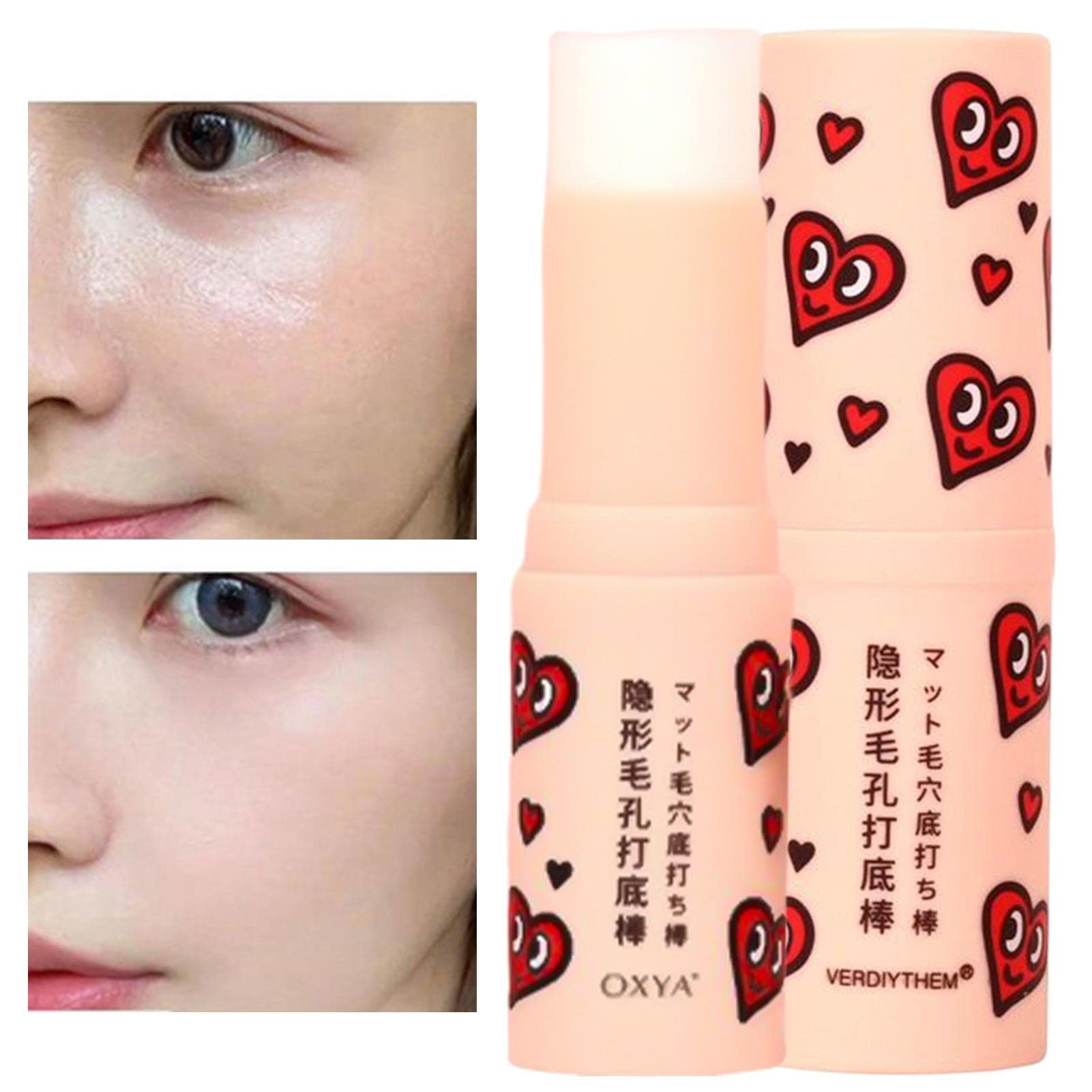 Hydrating Concealer Makeup Stick with Applicator - Lightweight, Long-Lasting Cover for Dark Circles, Blemishes & Large Pores | Highlight & Perfect Skin | Ideal for Daily Makeup, Photo Shoots & Special Events