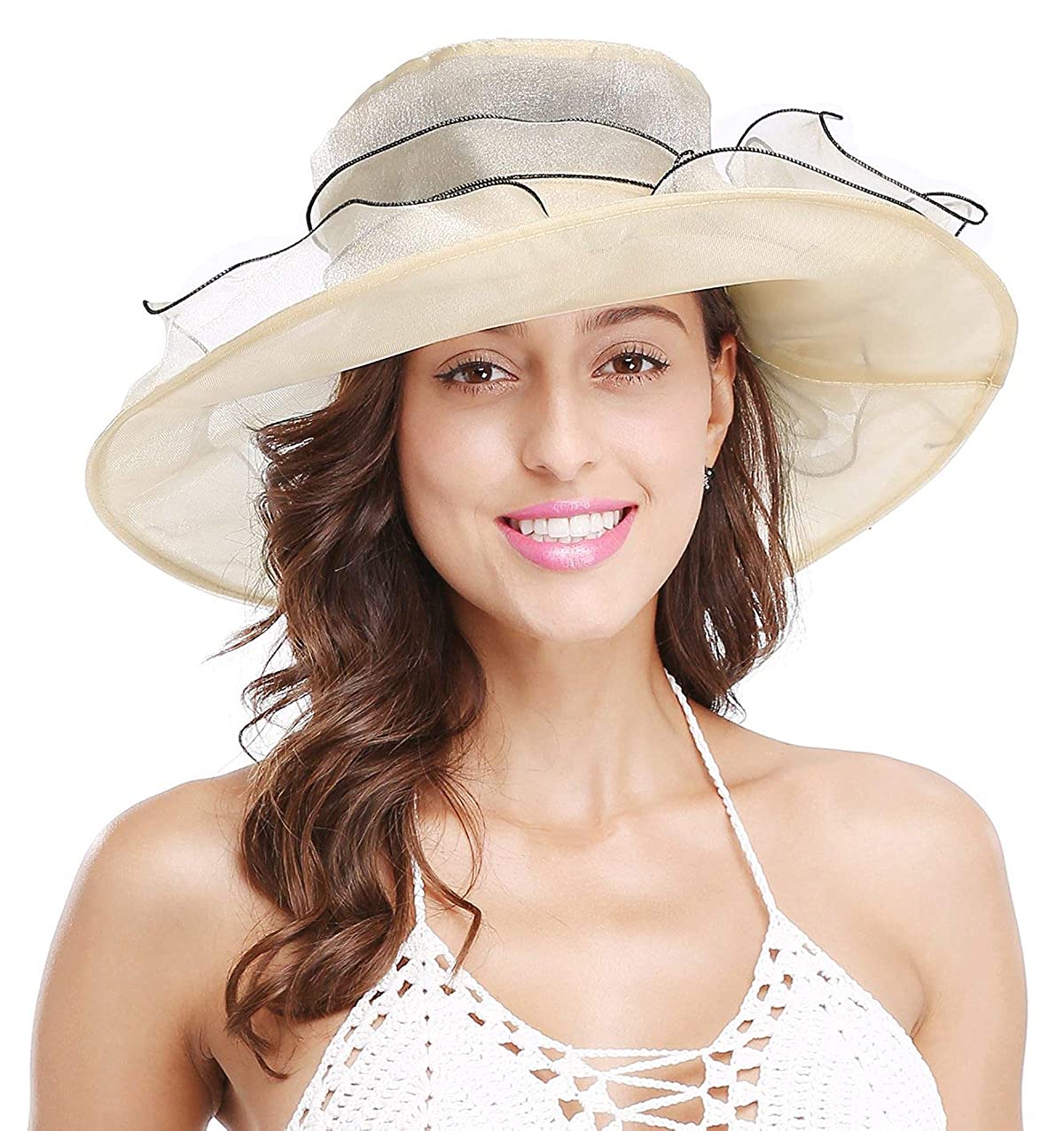 Seven Wolves Women's UV Protection Sun Hat - Wide Brim Packable Summer Hat for Beach & Travel