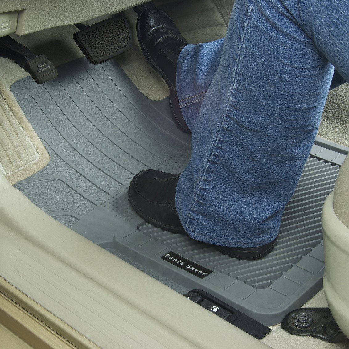Premium Custom Fit Car Floor Mats for Honda CR-Z 2013 - Heavy Duty All-Weather Protection (4-Piece Set, Front & Rear Seats, Gray) - Perfect for Daily Commutes, Road Trips & Extreme Weather Conditions