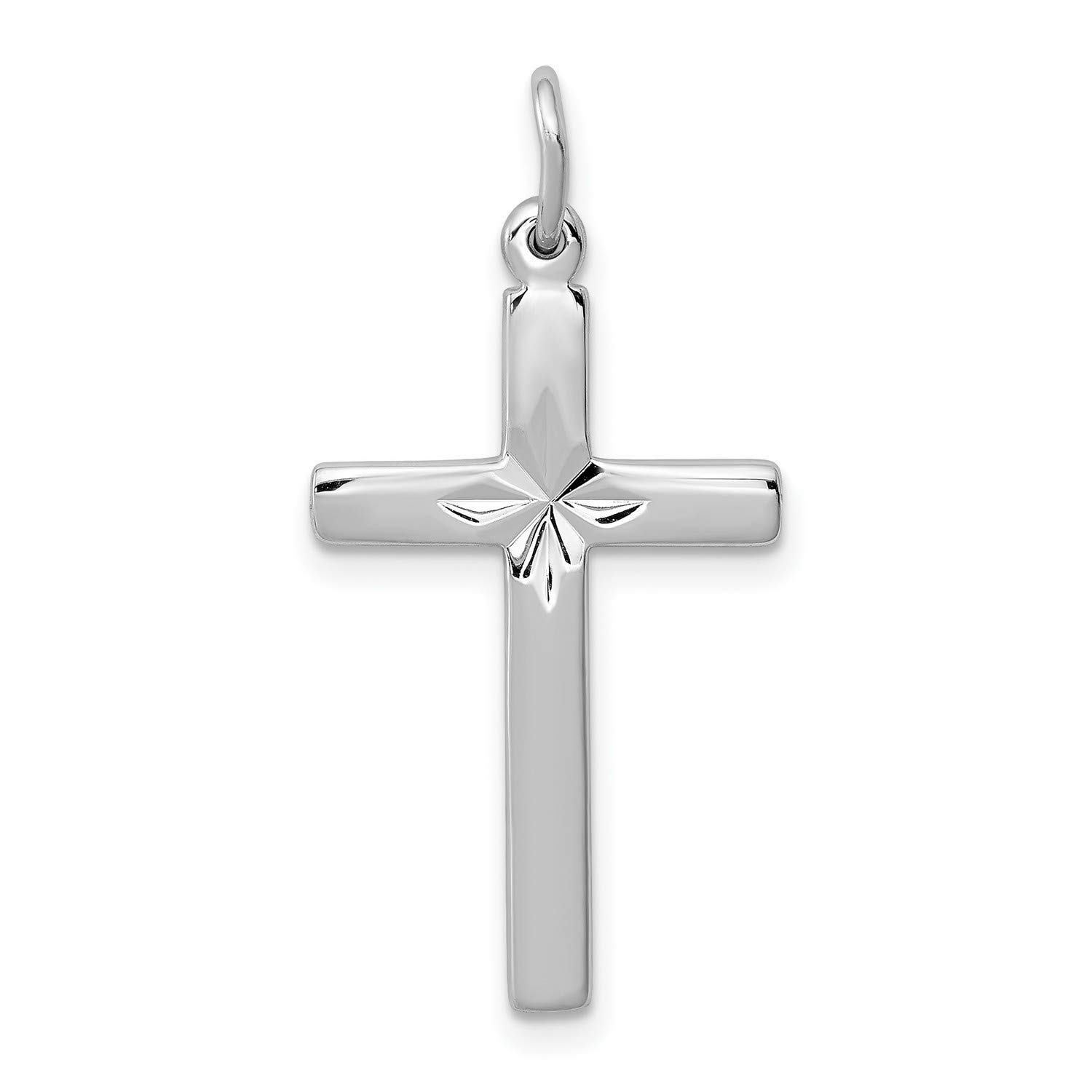 925 Sterling Silver Cross Pendant Necklace for Women & Men - Religious Jewelry Gift for Baptism, Confirmation & Everyday Wear
