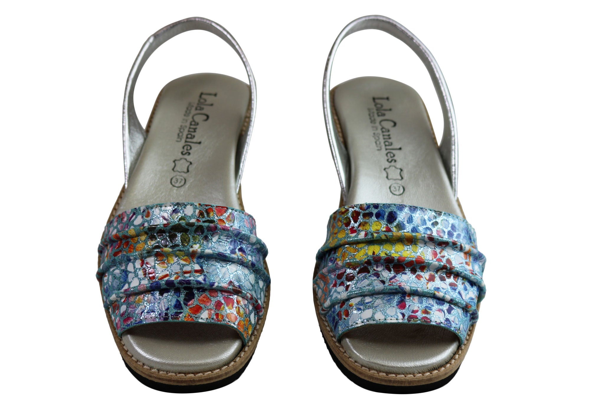 Lola Canales Melody Women's Comfortable Leather Sandals - Handmade in Spain - Perfect for Summer, Beach & Casual Outings