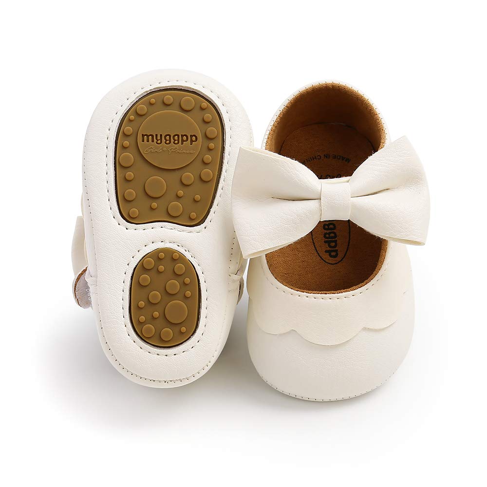 Baby Girl Shoes Soft Sole Mary Jane Walking Shoes for Infants & Toddlers - Comfortable Prewalkers & First Walkers - Perfect for Weddings, Parties & Everyday Play