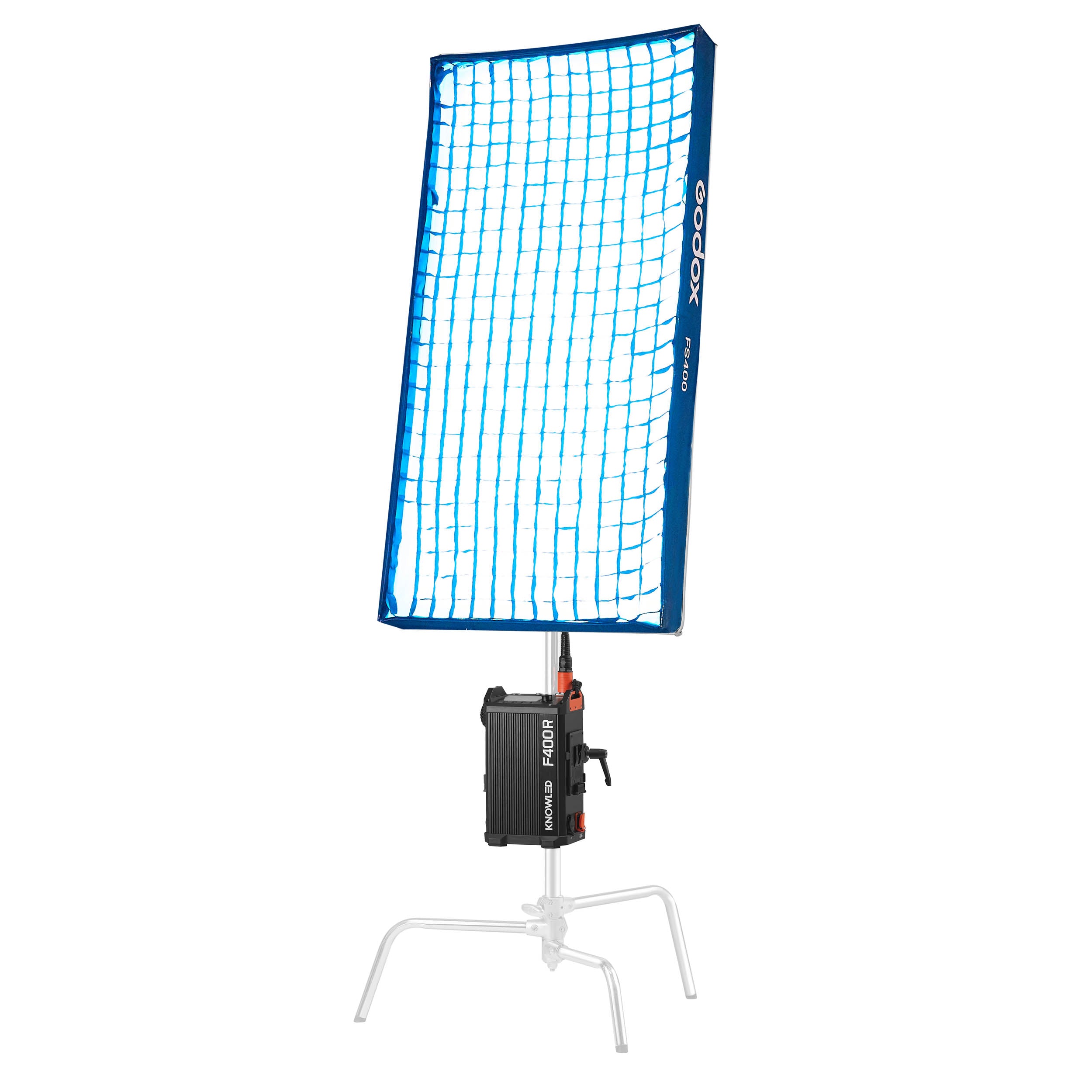 KNOWLED F400R 2x4ft IP54 Waterproof Flexible RGB LED Panel - Dimmable Cine Light for Film, Photography & Studio Lighting