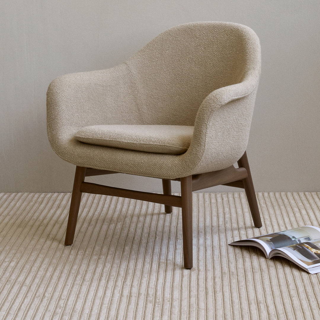 Nina Bruun Houkime Rug - Modern Scandinavian Design Handmade Wool Area Rug for Living Room, Bedroom & Dining Room - Perfect for Home Decor & Cozy Spaces