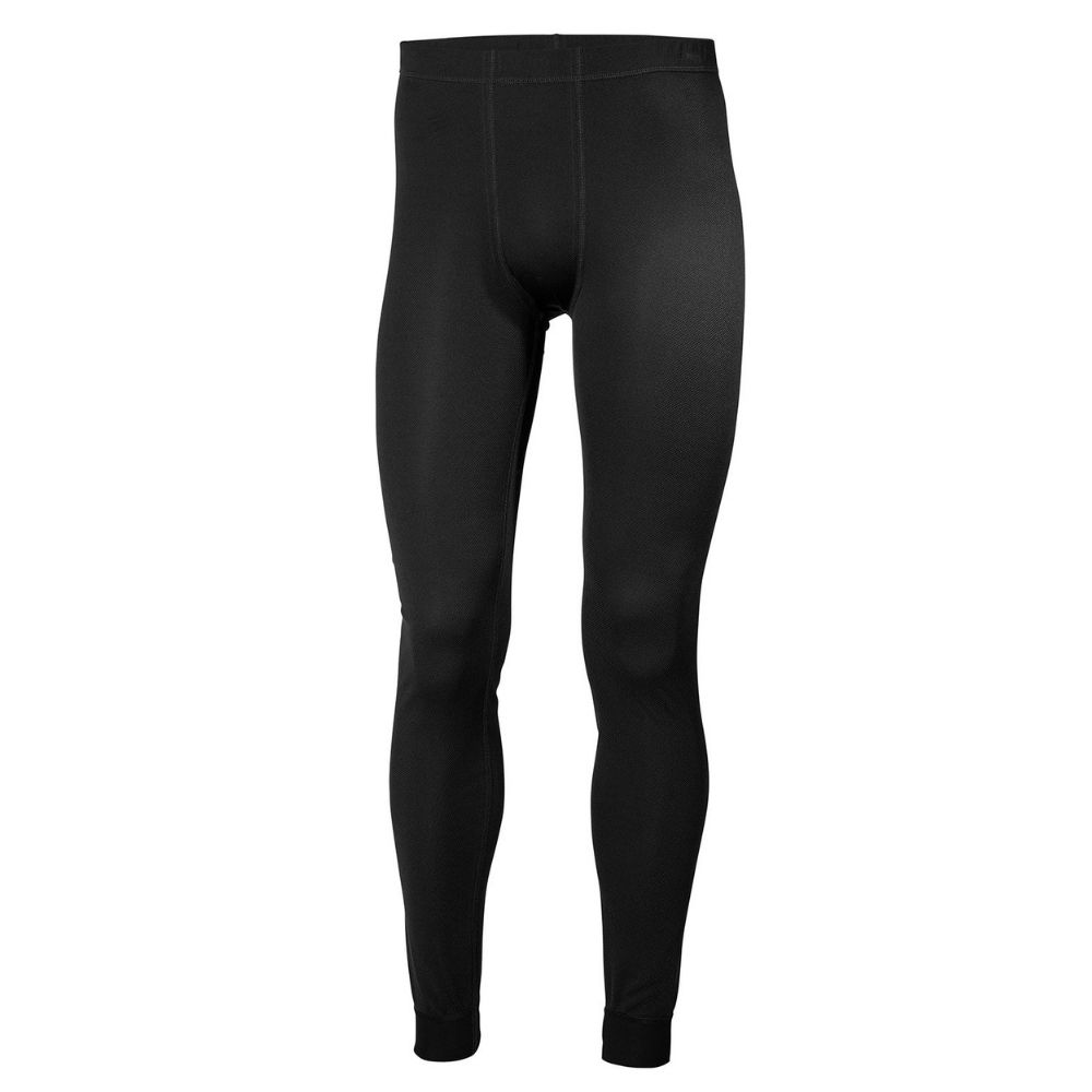 Helly Hansen LIFA Active Comfort Lightweight Ski Thermal Set for Men & Women - Moisture-Wicking Base Layer for Skiing, Snowboarding & Winter Sports (Black) - Stay Warm & Dry in Cold Weather