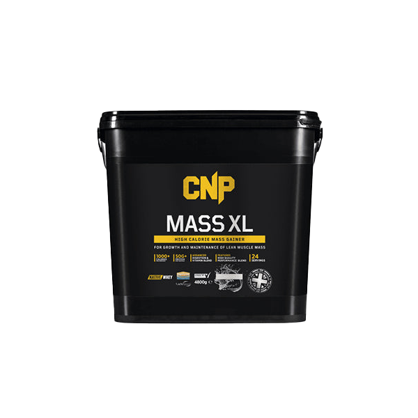 CNP Professional Mass XL 4.8kg Vanilla Protein Powder - High Calorie Weight Gainer for Bodybuilding & Muscle Growth - Perfect for Post-Workout Recovery & Bulking Season