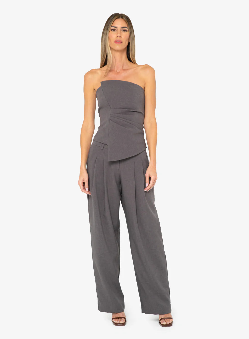 Brooklyn Trousers for Men - Premium Slate Gray Casual Pants - Perfect for Office Wear, Business Casual & Everyday Comfort