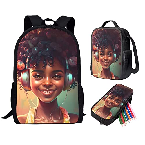 Black Girl Headset