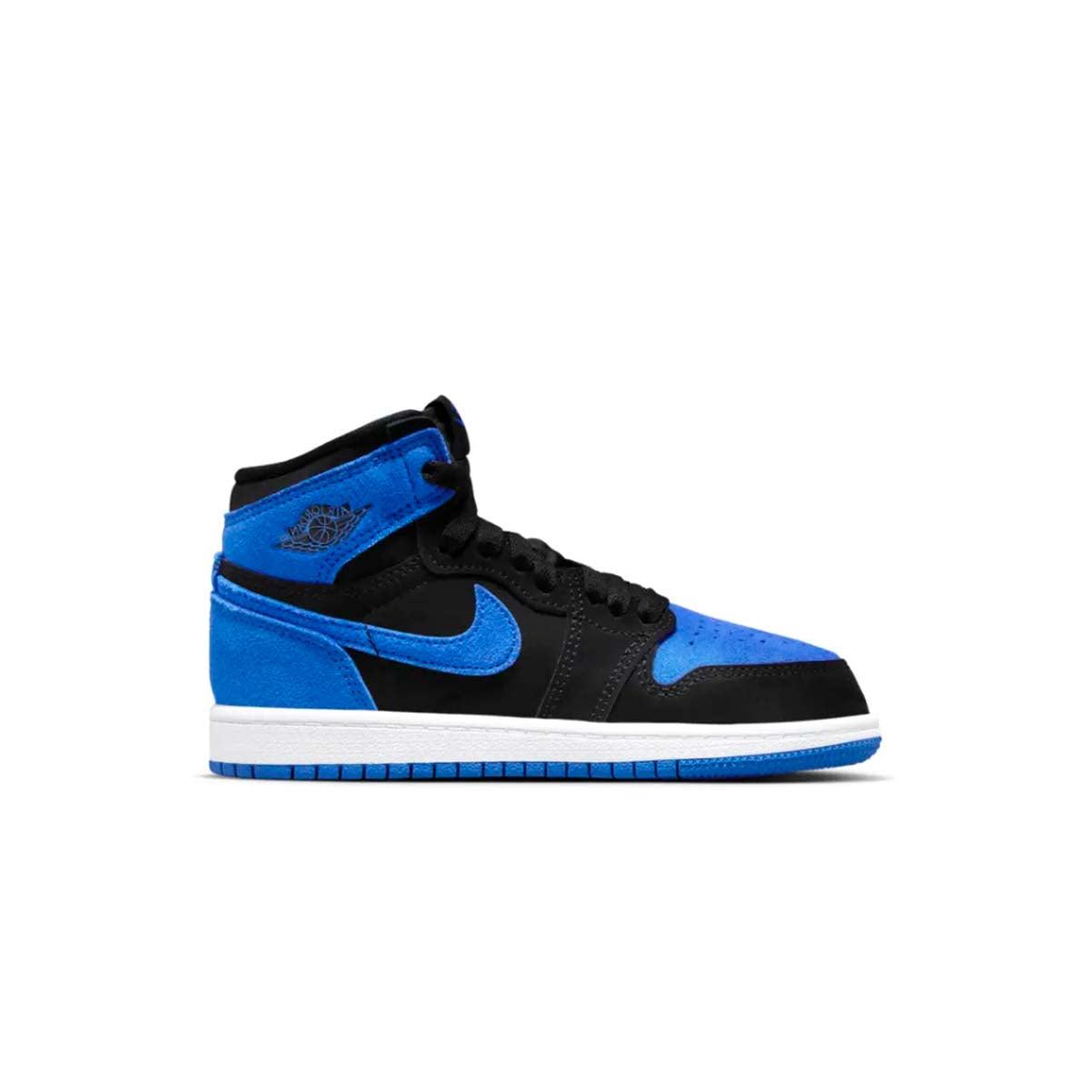 Air Jordan 1 Retro High OG 'Royal Reimagined' Kids Basketball Shoes - Classic Sneakers for Boys & Girls - Perfect for School, Sports & Streetwear Fashion