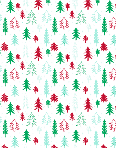 Bringing Home The Tree Scalloped Tissue Paper - Christmas Tree Decorations, Holiday Party Supplies, Gift Wrapping & DIY Crafts for Festive Home Decor