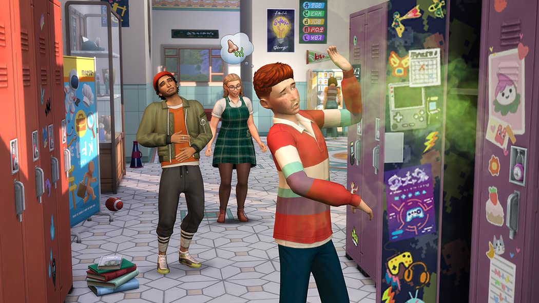 The Sims 4 High School Years Expansion Pack (EP12) - PC/Mac Digital Download Code - English Version | Virtual High School Life Simulation Game for Teens & Young Adults
