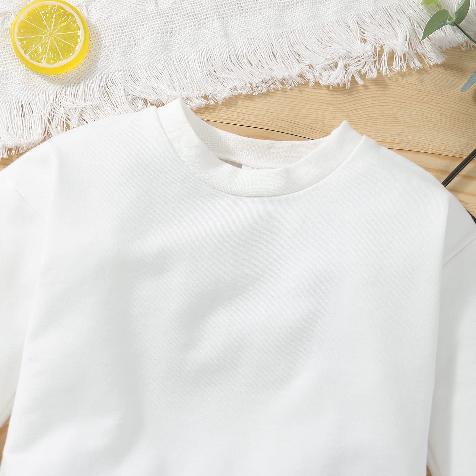 Infant Baby Girl Boy Waffle Knit Sweatshirt Romper - Long Sleeve Crewneck Oversized Bodysuit for Fall & Winter - Cozy Pullover Top for Playtime, Family Outings & Photo Shoots
