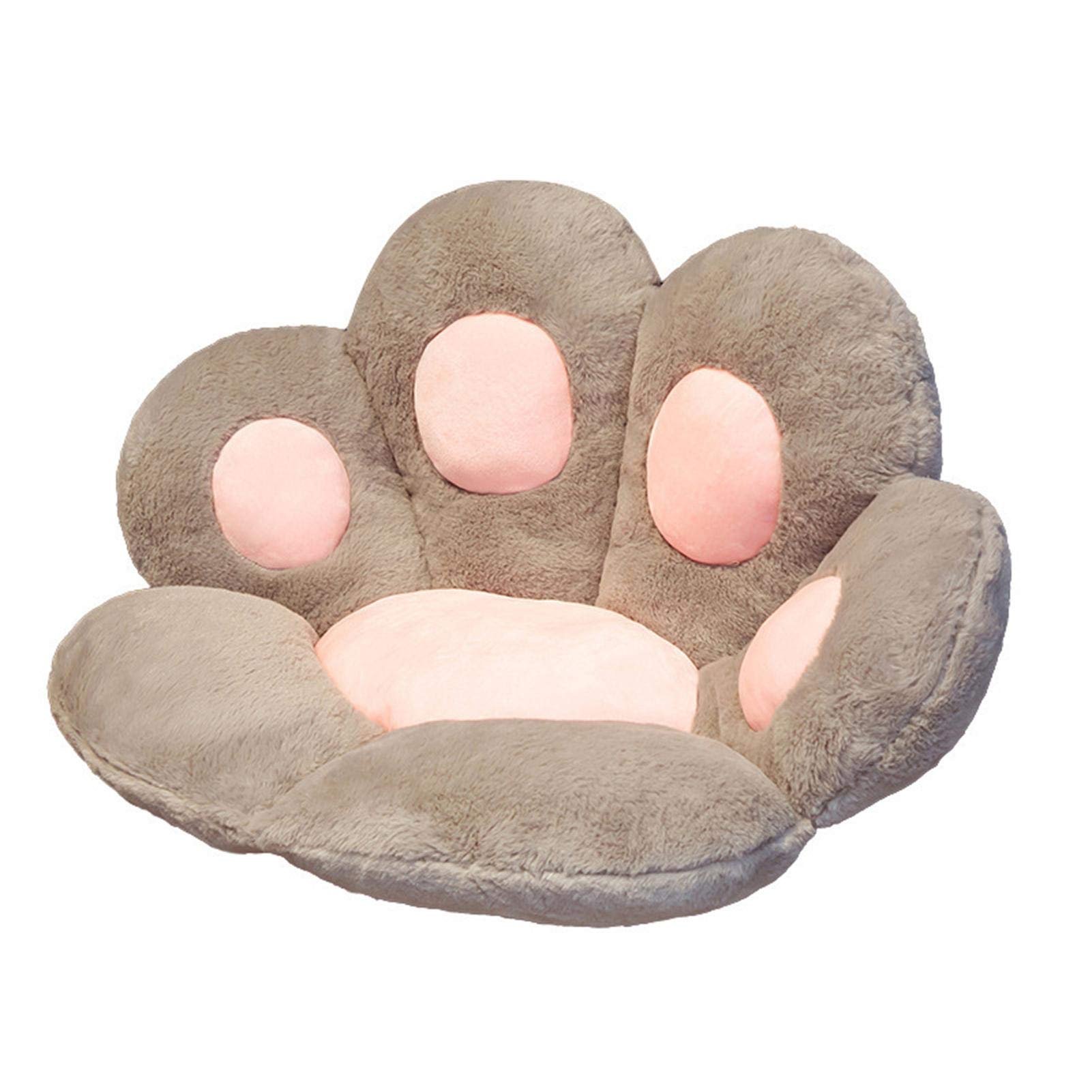Cat Paw Seat Cushion - Soft & Warm Office Chair Cushion, Lazy Sofa Pillow & Skin-Friendly Floor Mat for Back Support - Perfect for Home Office, Gaming Chair & Meditation