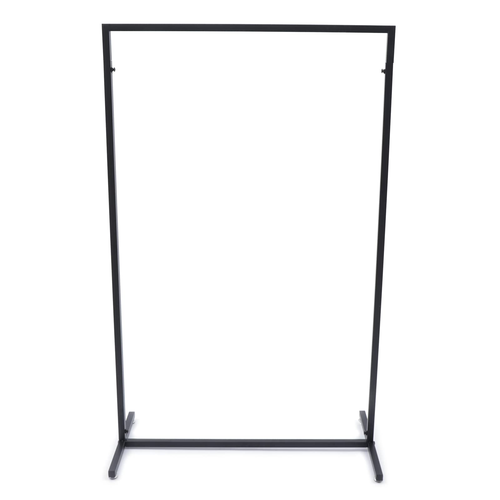 YIYIBYUS Industrial Pipe Clothing Garment Rack with Bottom Shelves - Heavy Duty Black Metal Garment Rack for Closet Organization, Retail Store Display & Laundry Room Storage