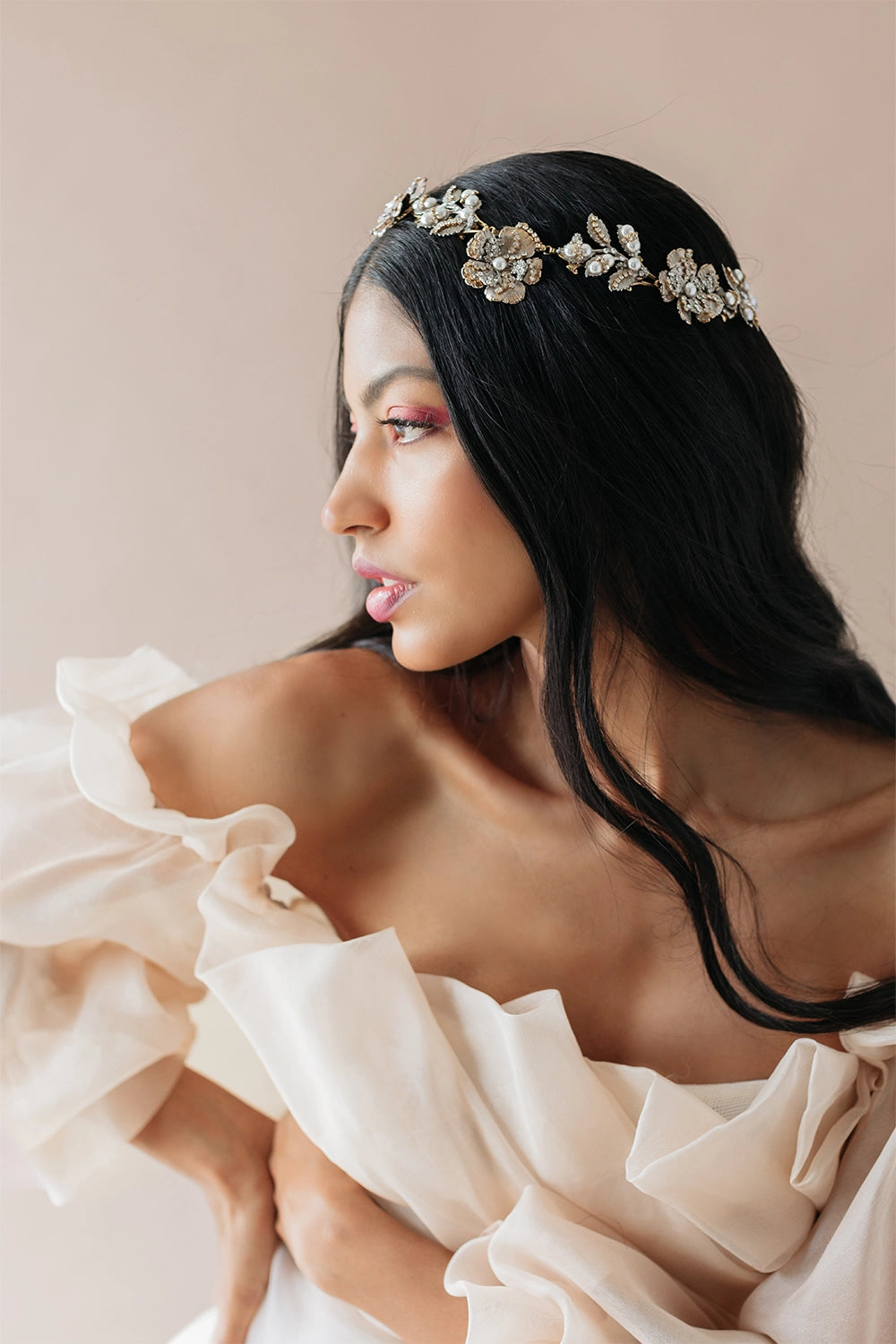Rosa Halo Headband - Stylish and Comfortable Hair Accessory for Women | Perfect for Workouts, Yoga, Running, and Everyday Wear