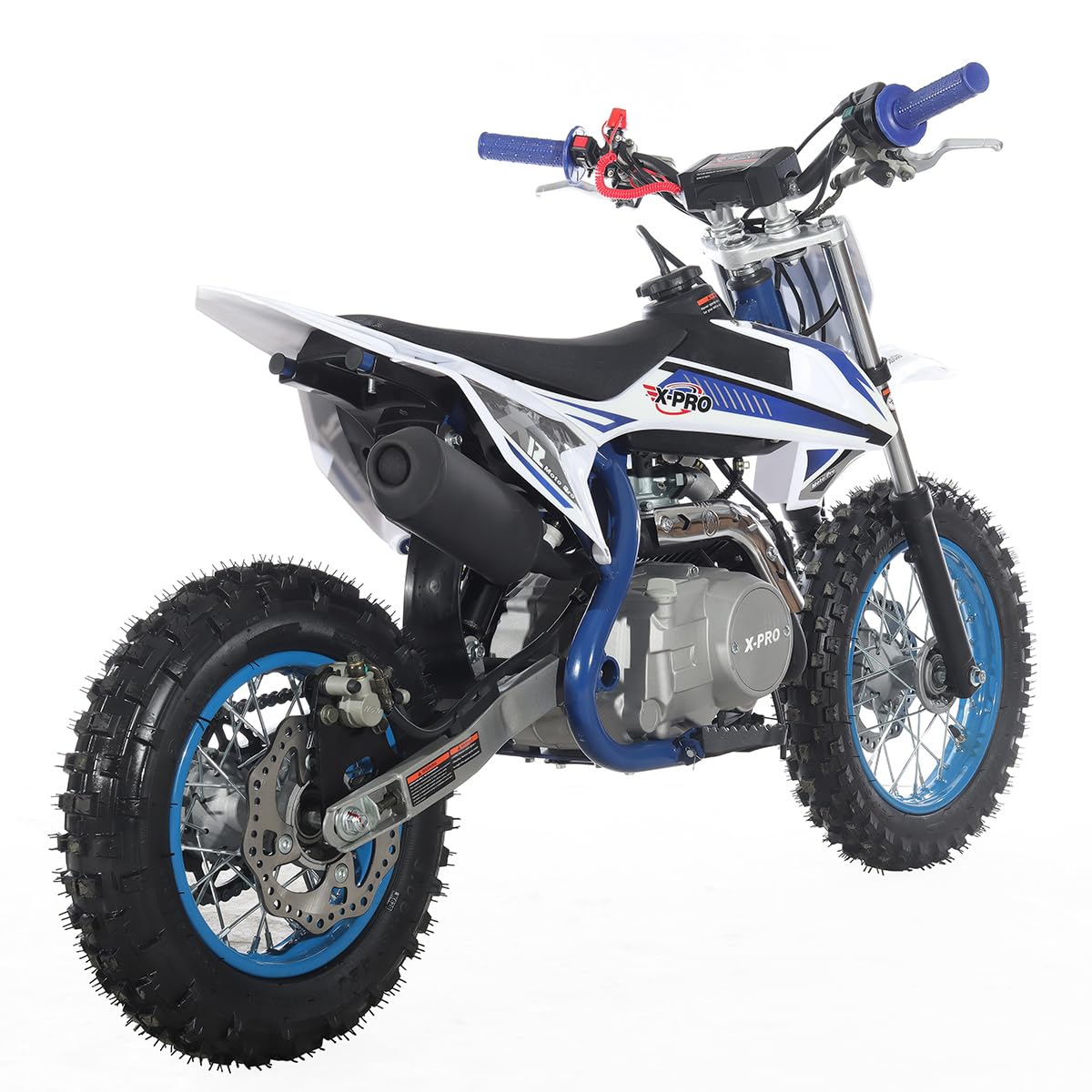 X-PRO X12 110cc Automatic Dirt Bike for Kids & Teens - Gas Powered Pit Bike with Electric Start, 12