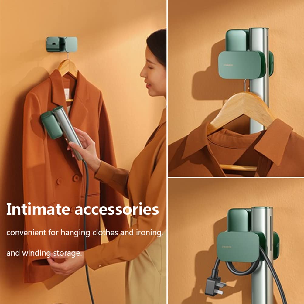 Portable Handheld Garment Steamer - 0.8lbs Lightweight Clothes Steamer with 15-Second Fast Heat-Up & 10-Min Continuous Steam - Mini Travel Steamer Iron for Wrinkles Removal - Perfect for Home, Office, Travel, and Quick Outfit Refresh