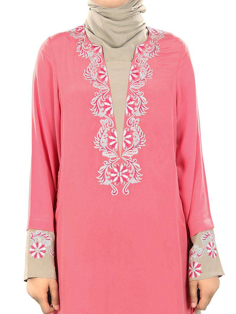 Elegant Bariah Abaya - Modest Islamic Dress for Women - Perfect for Prayer, Mosque, and Special Occasions