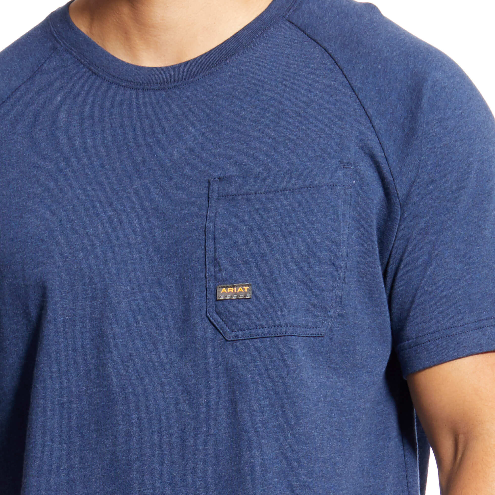 Ariat Rebar Men's Cotton Strong T-Shirt - Durable Workwear for Construction, Farming & Outdoor Activities