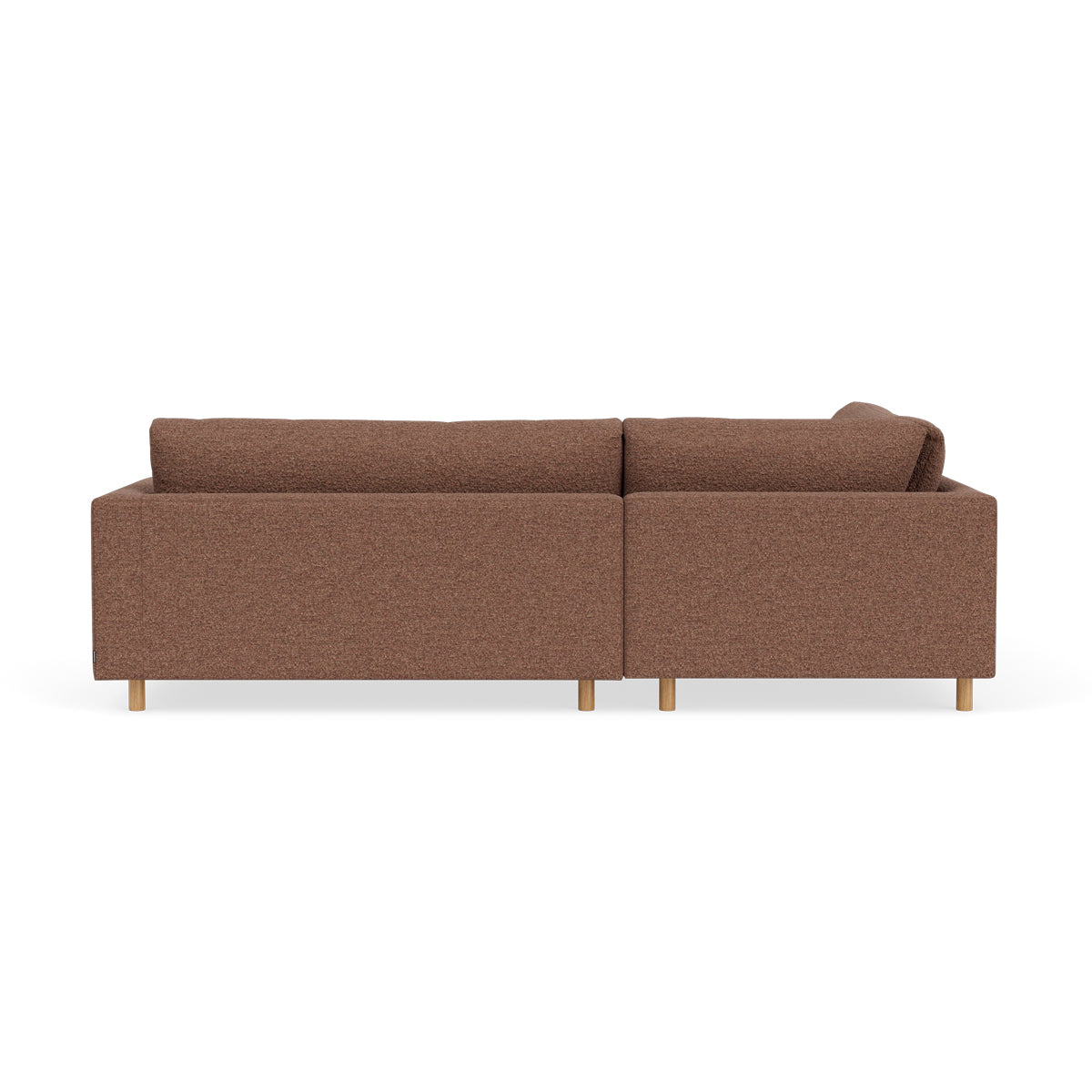 Douglas Boucle Left Corner Sofa - Modern L-Shaped Sectional Couch for Living Room, Lounge & Small Spaces | Soft Fabric Upholstery, Comfortable Seating | Perfect for Apartments, Home Theater & Family Gatherings