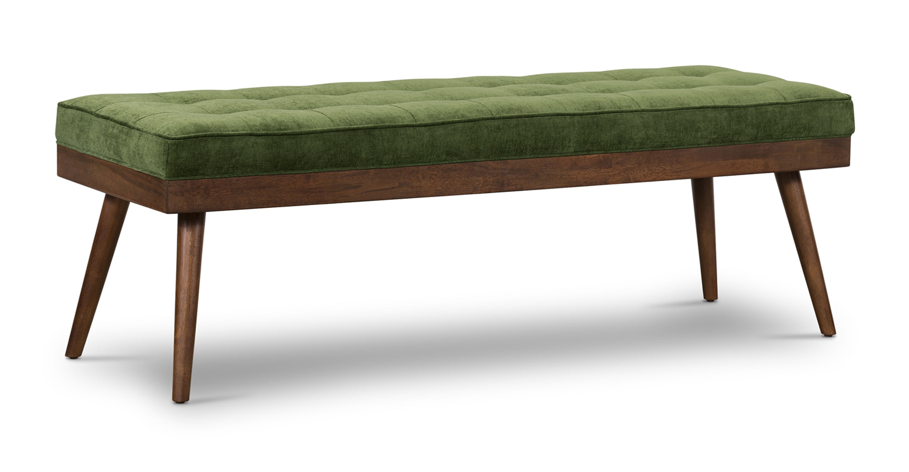 Luca Fabric Bench - Modern Upholstered Storage Ottoman with Removable Cushion | Perfect for Living Room, Bedroom & Entryway Seating & Organization