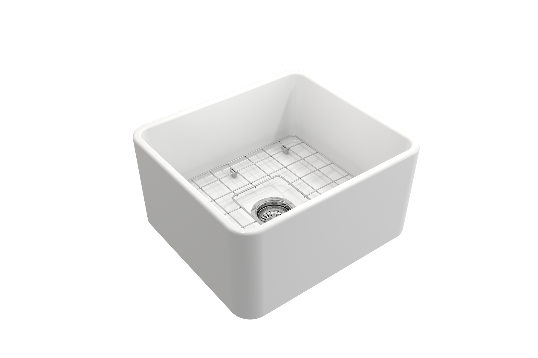 Bocchi Classico Farmhouse Apron Front Fireclay 20