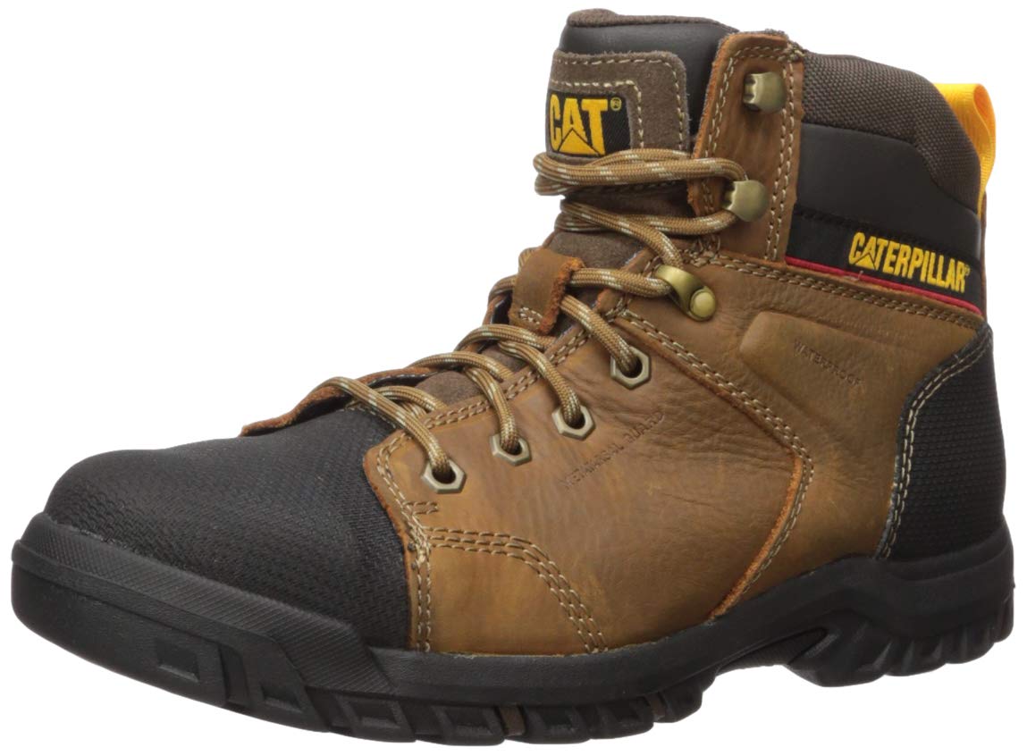 Cat Footwear Women's Wellspring WP MG ST Industrial Work Boots - Waterproof Steel Toe Safety Shoes for Construction, Warehouse & Outdoor Work