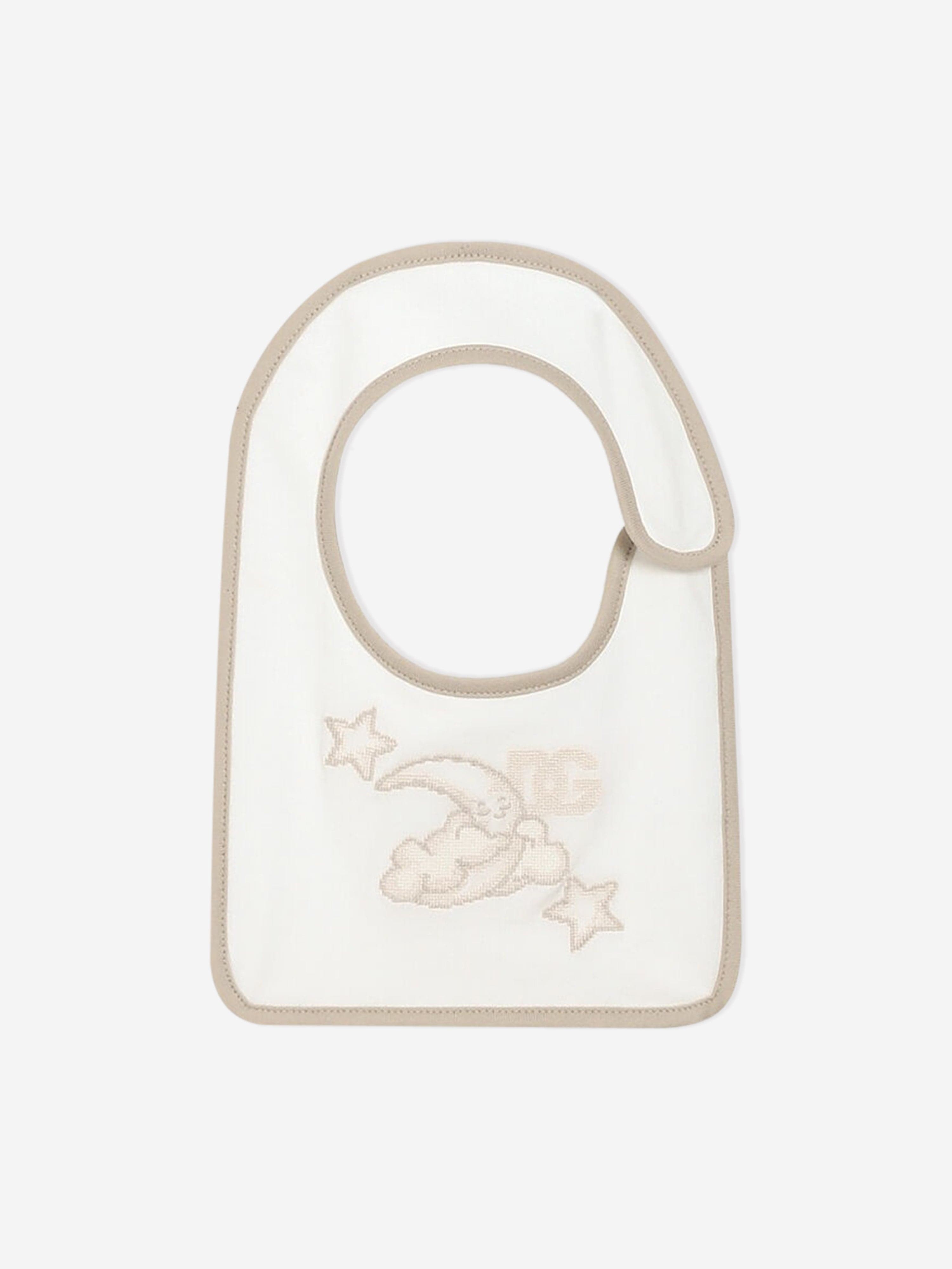 Adorable Ivory Babygrow Set with Embroidered Logo - Soft Cotton Infant Bodysuit & Romper for Newborns, Photo Shoots & Daily Wear