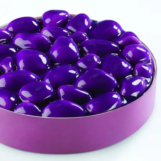 Pavoni Silicone Cake Mold - Rocky Style - Le Torte di Emmanuele - Perfect for Baking Cakes, Cupcakes, and Desserts at Home or Professional Kitchens