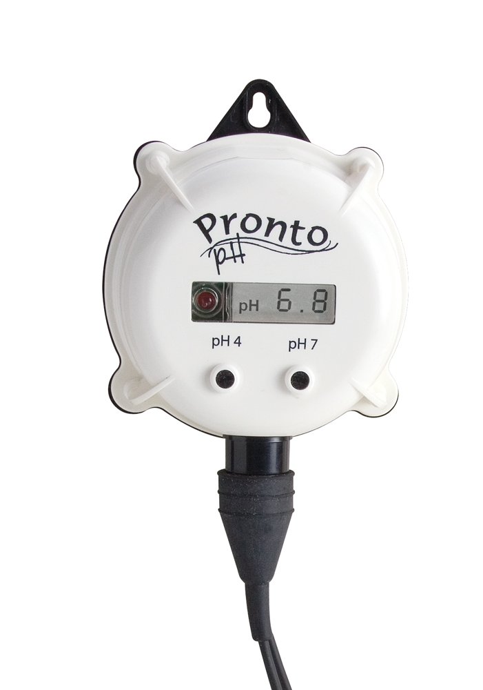 Hanna Instruments HI981402-01 Waterproof pH Meter with LCD Display & Visual Alarm - 0.0-14.0 pH Range, ±0.2 Accuracy, 0.1 Resolution - Ideal for Water Treatment, Aquariums, Pools & Hydroponics (12VDC US Plug)
