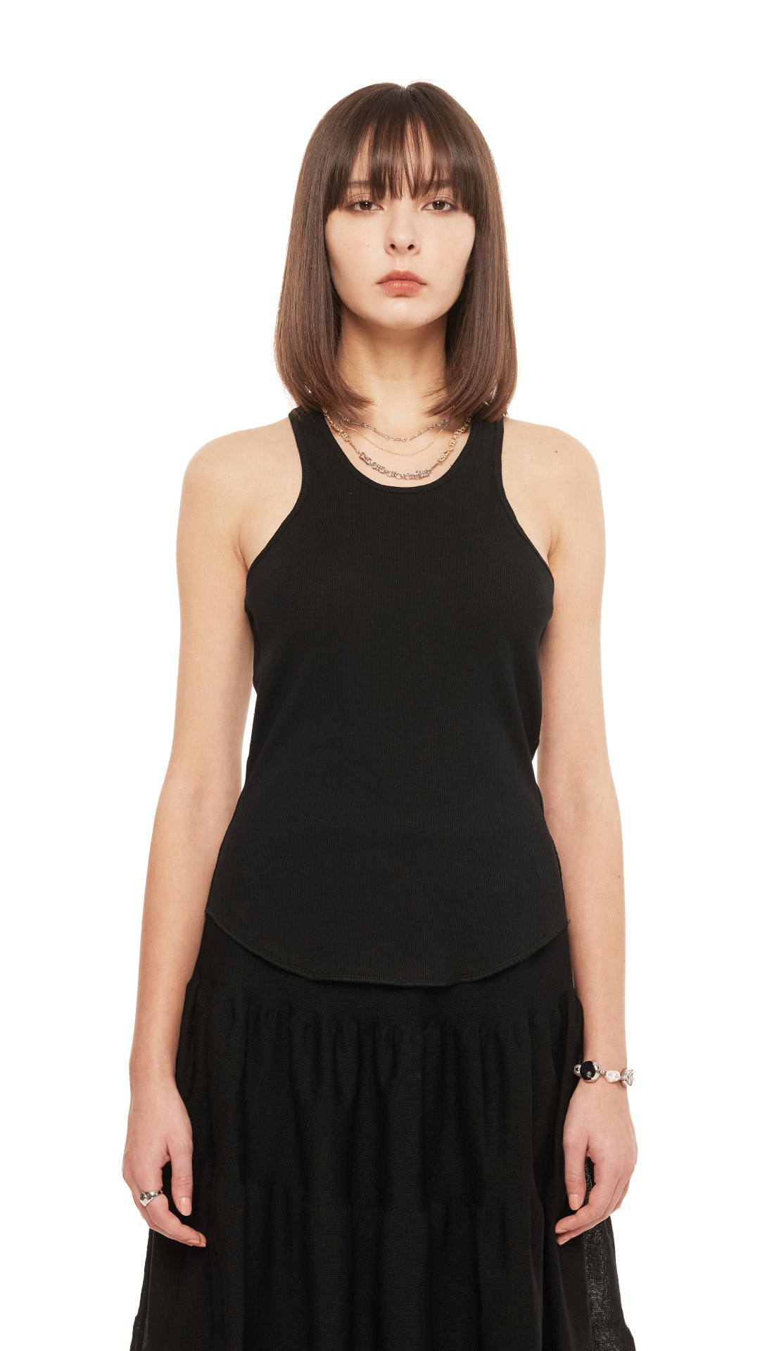 Women's Cut Out Padded Tank Top - Seamless Workout Shirt for Yoga, Gym & Running - Comfortable Sports Bra Alternative
