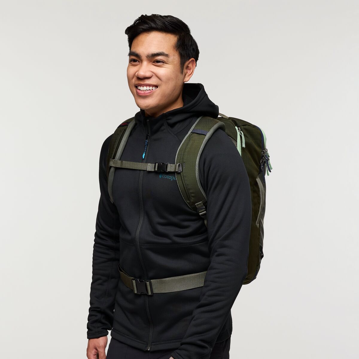 Cotopaxi Allpa 28L Travel Backpack - Lightweight Carry-On Pack for Hiking, Camping & Air Travel | Water-Resistant Blue Spruce/Abyss Color | Perfect for Weekend Trips & Outdoor Adventures