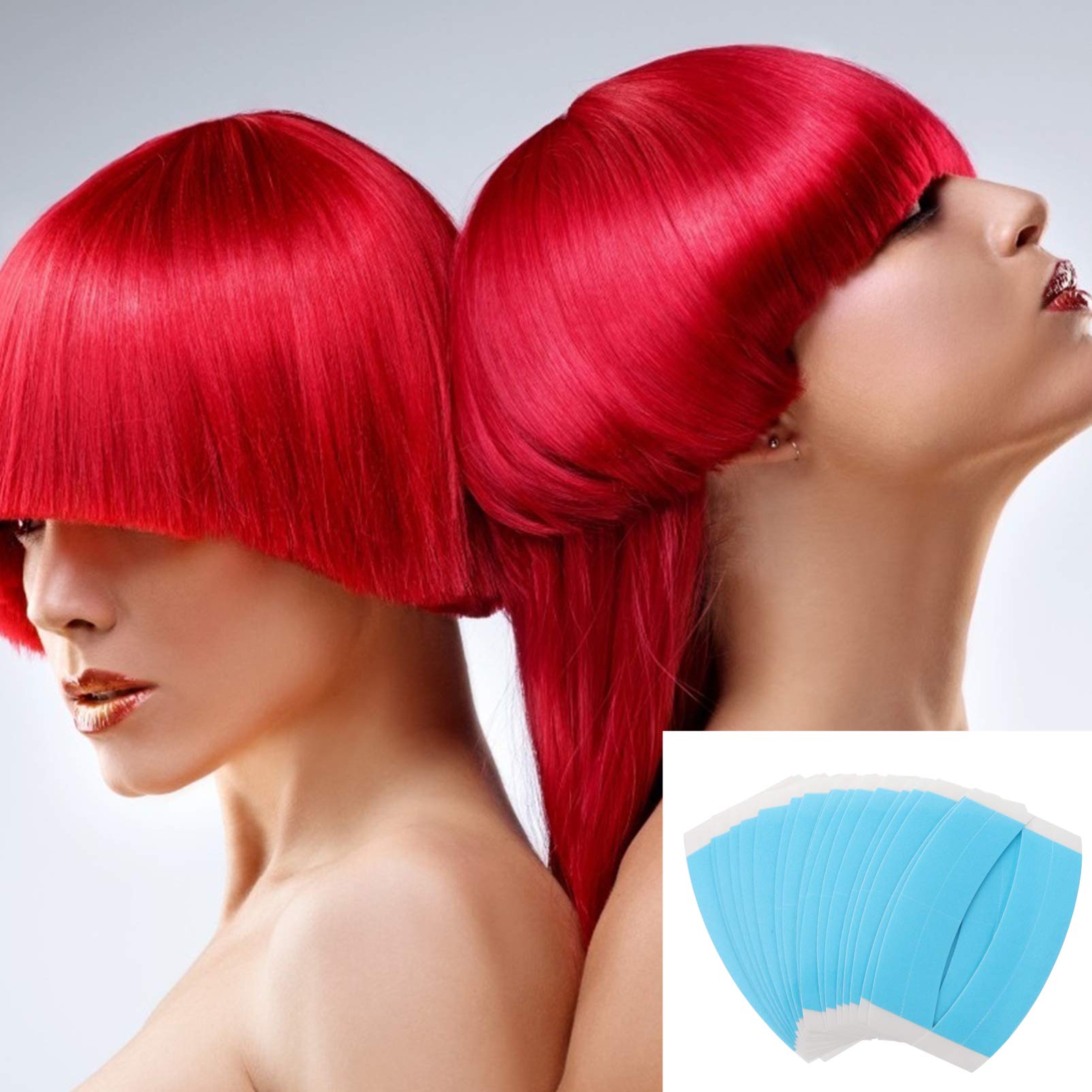 Beaupretty Double Sided Wig Tape - Waterproof C-Shaped Adhesive for Toupees, Hair Pieces & Extensions | Secure Hold for Daily Wear, Cosplay & Special Occasions