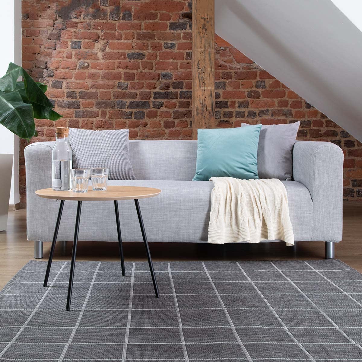 TLYESD Klippan Loveseat Slipcover for IKEA Klippan Sofa & Couch - Light Grey Stretchable Furniture Cover - Perfect for Living Room, Bedroom, and Home Decor Protection