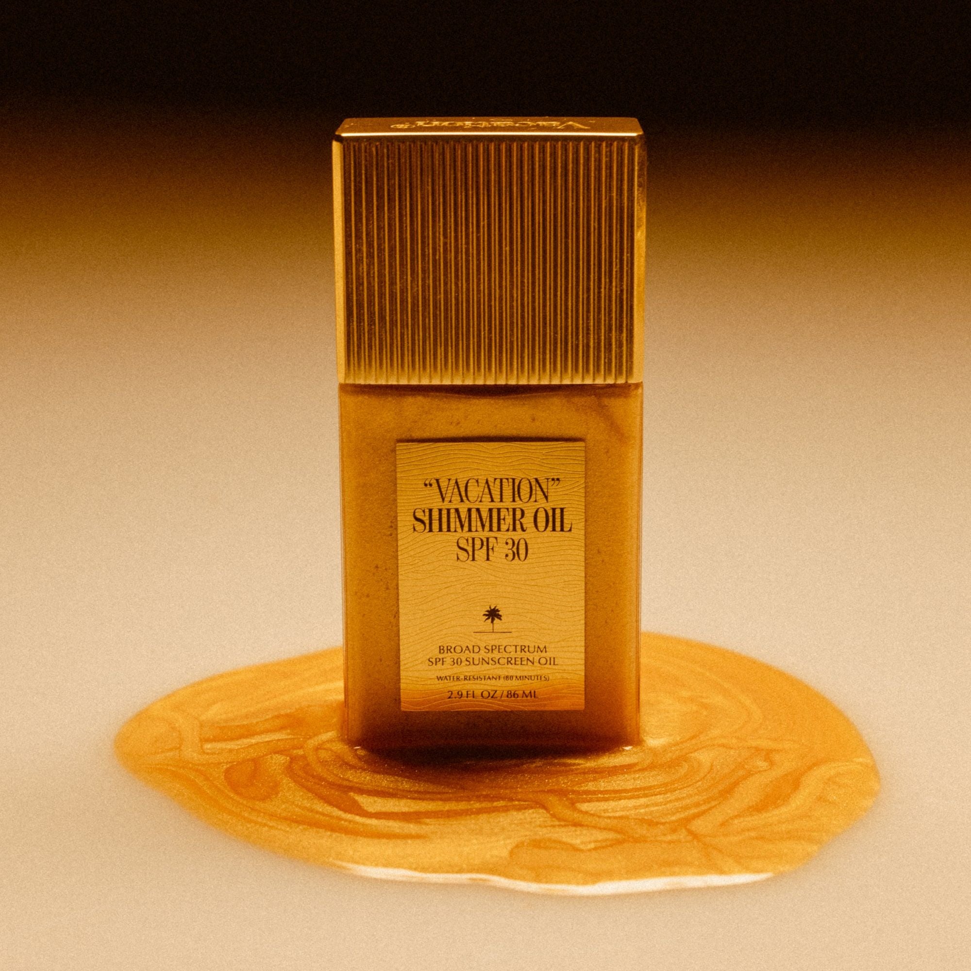 Vacation Shimmer Oil SPF 30 - Sunscreen with Shimmer for Beach, Pool & Summer Glow | Hydrating & Water-Resistant