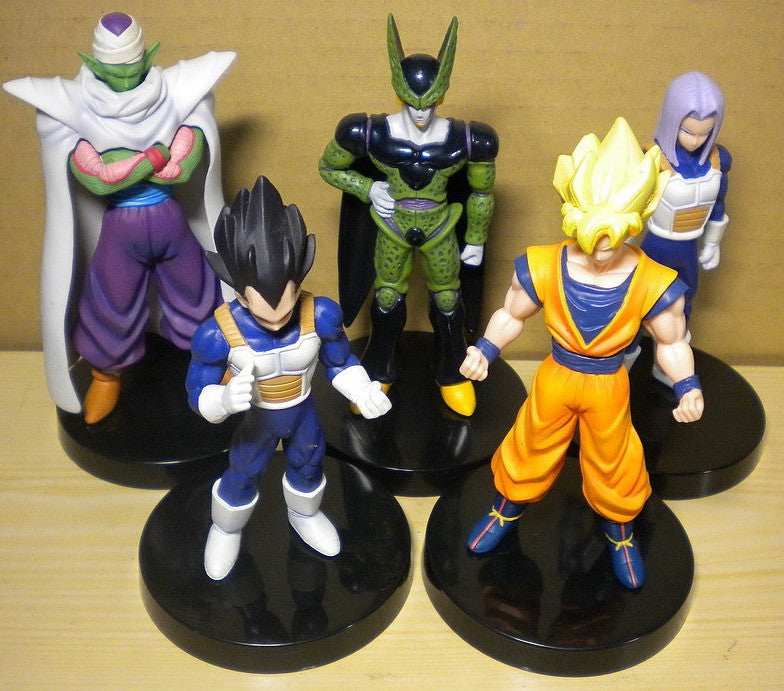 Bandai Dragon Ball Z DBZ Real Works Cell Edition 5-Piece Trading Figure Collection Set - Perfect for Anime Fans, Collectors & Display in Home/Office