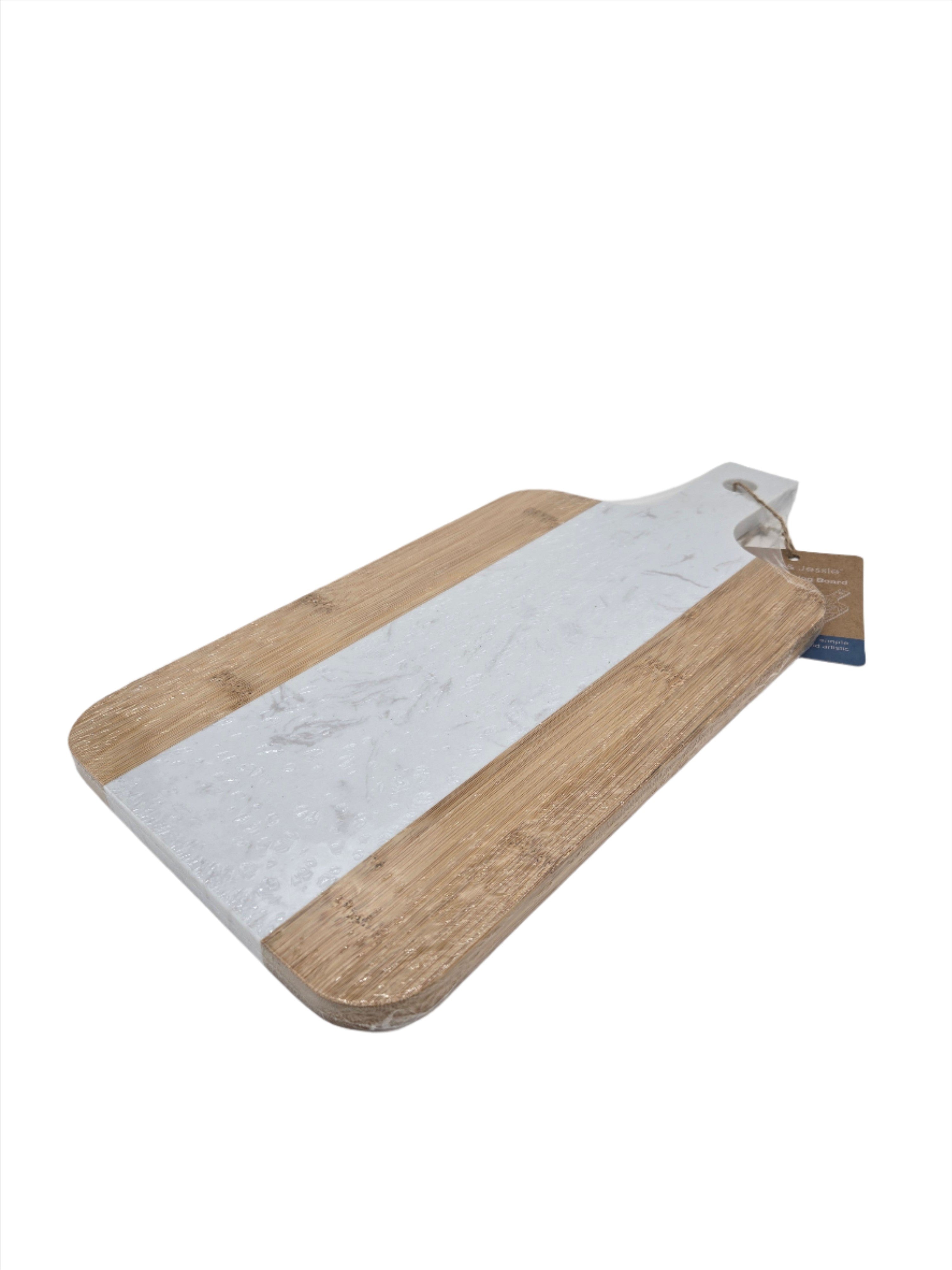 16.5x7.75 Inch Marble Cutting Board - Premium Kitchen Chopping Board for Meat, Vegetables & Fruits - Perfect for Home Cooking & Professional Chefs