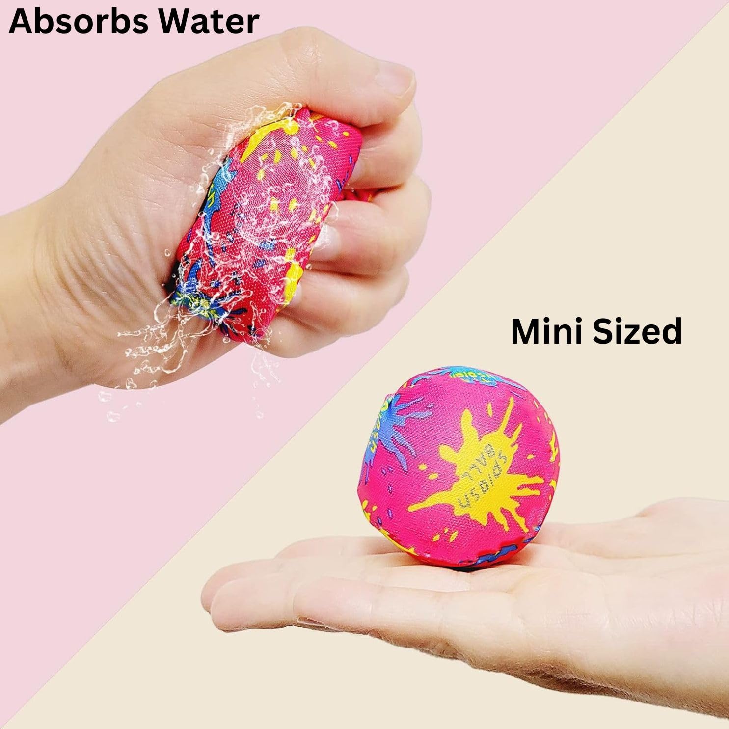 **Liberty Imports 24-Pack Splash Water Balls with Mesh Bag – 2