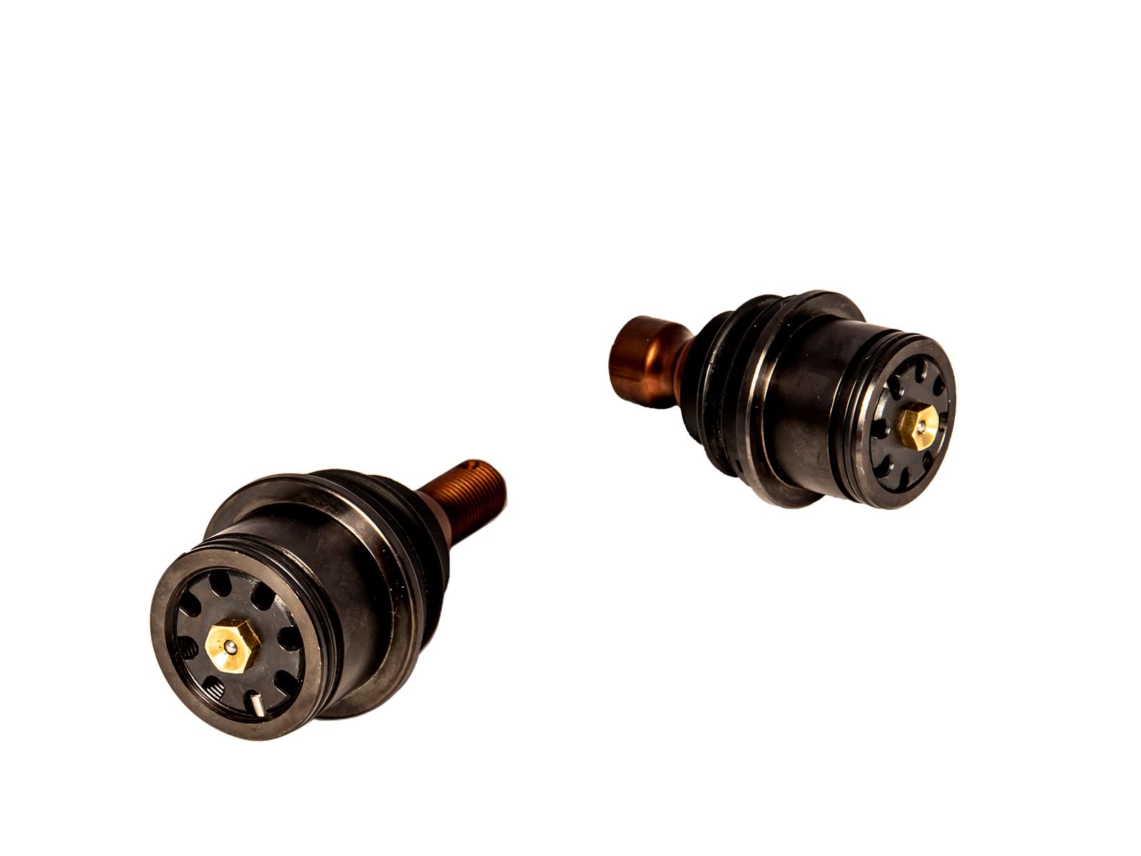 SuperATV Heavy Duty Replacement Ball Joints for Can-Am Maverick (2013-2018) - 2 Pack Lower Ball Joints - 2X Stronger Than OEM - Off-Road & Trail Riding Upgrade