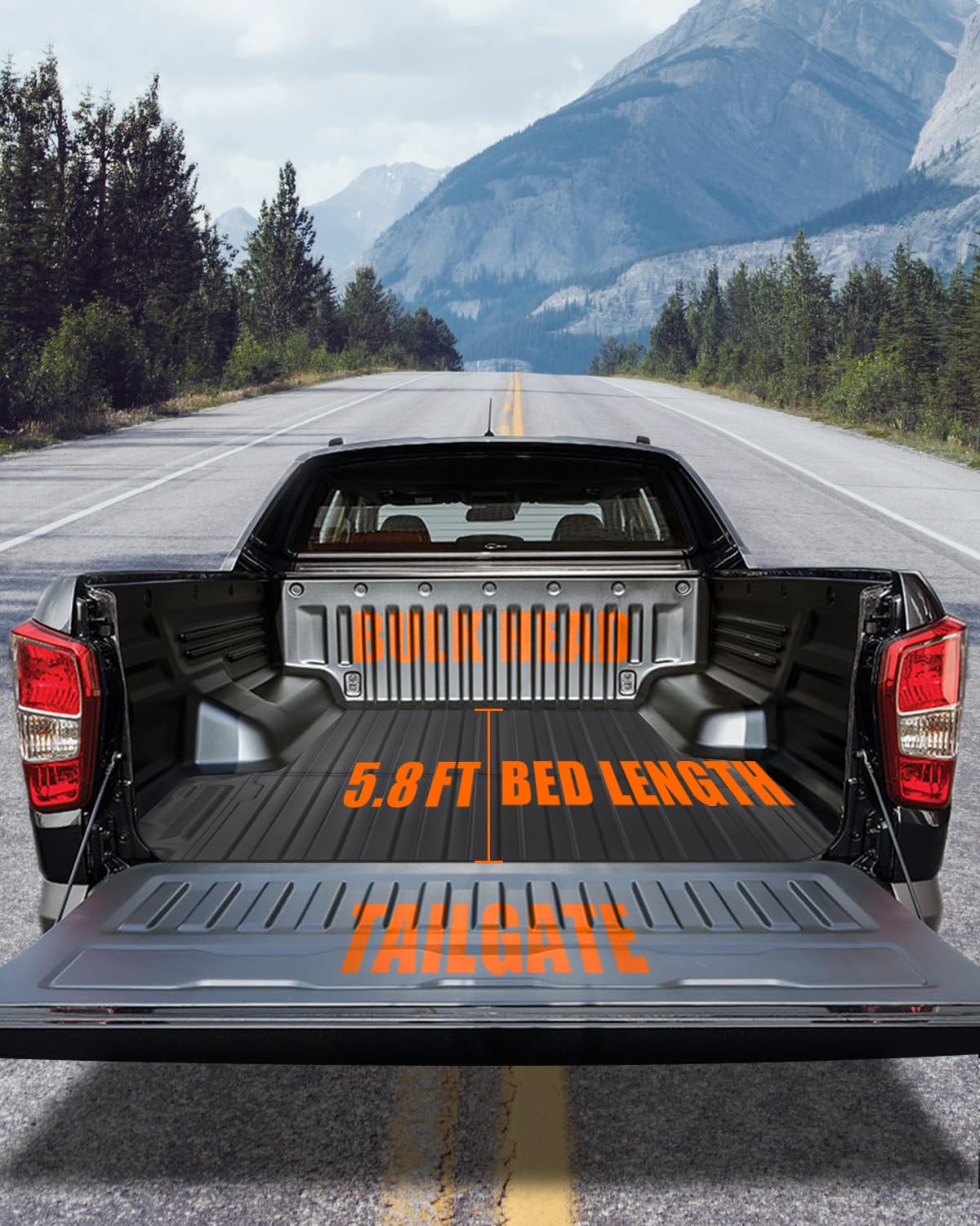 MIROZO All-Weather TPE Truck Bed Liner Mat for 2007-2018 Chevy Silverado 1500 & GMC Sierra 1500 (5.8 ft Short Bed) - Durable Protection Against Dirt, Spills & Scratches | Perfect for Hauling, Camping & Work Site Use