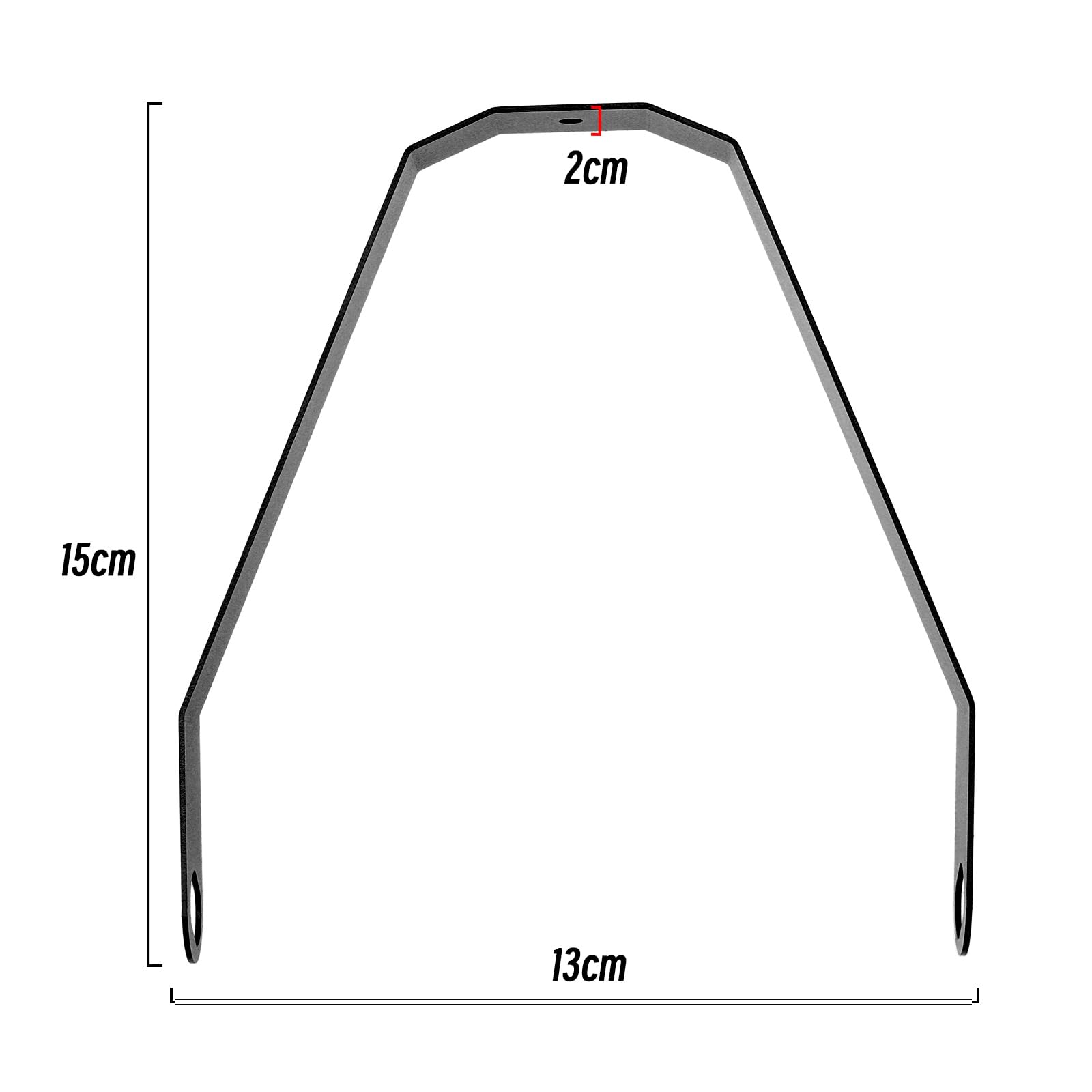 2Pcs Rear Fender Bracket with Screws for Ninebot Max G30 Electric Scooter - Durable Mudguard Support & Replacement Part | Perfect for Urban Commuting & Off-Road Riding