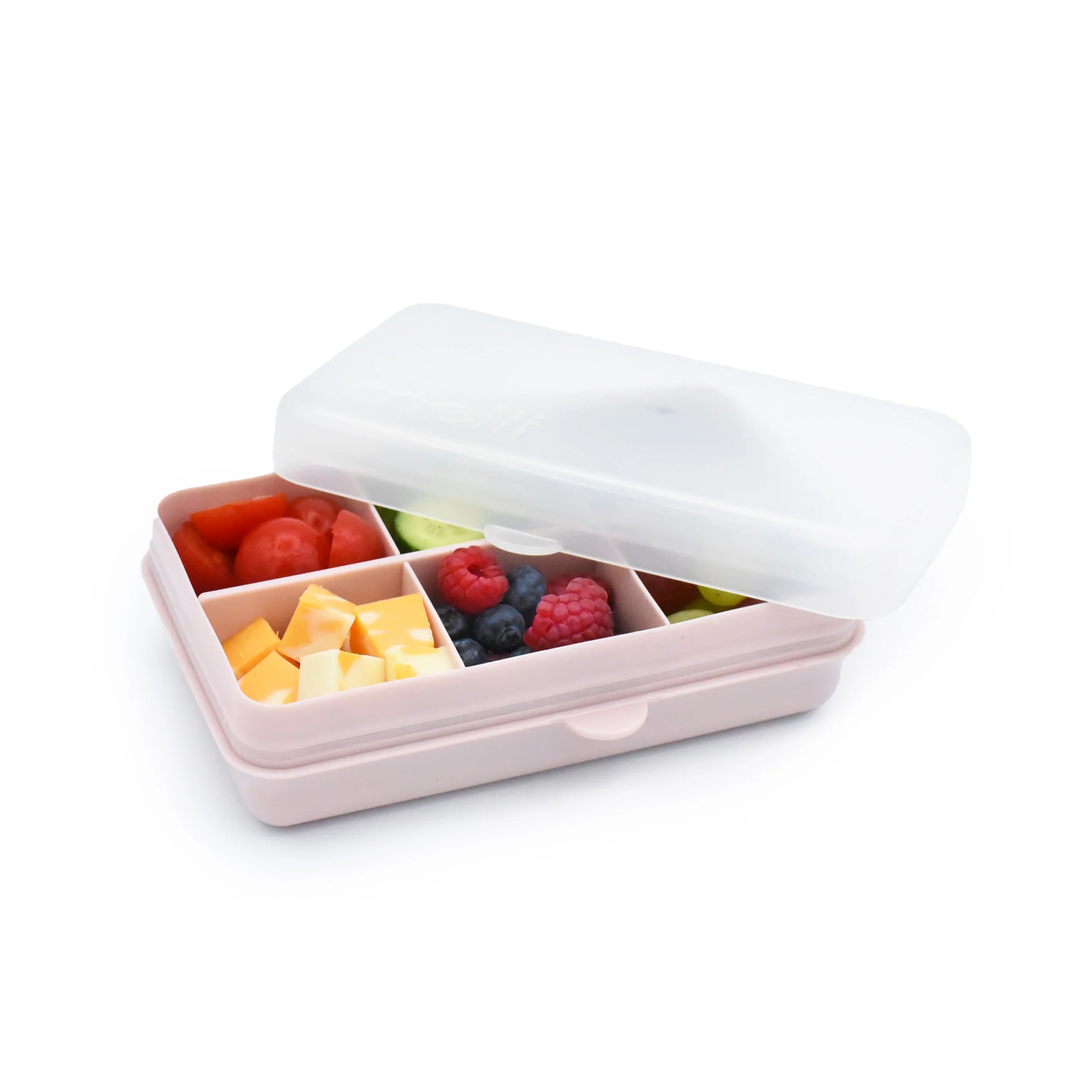 Melii Luxe Snackle Box MINI - Premium Ivory Snack Container for Parties, Picnics & Office Snacks | Elegant Food Storage Solution