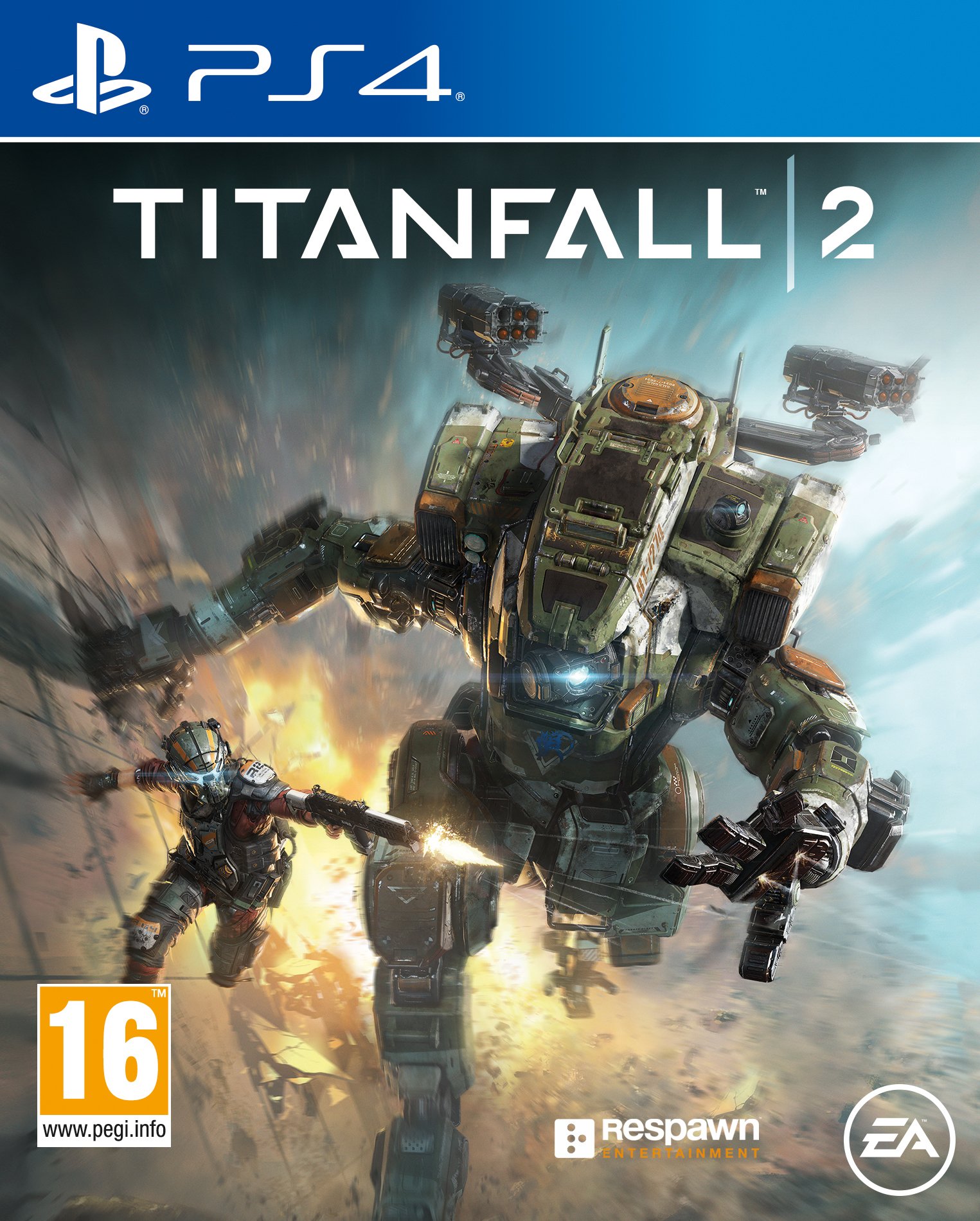Titanfall 2 - PlayStation 4 Game | First-Person Shooter Action | Multiplayer & Campaign Modes | Perfect for Sci-Fi FPS Fans & Online Gaming Enthusiasts