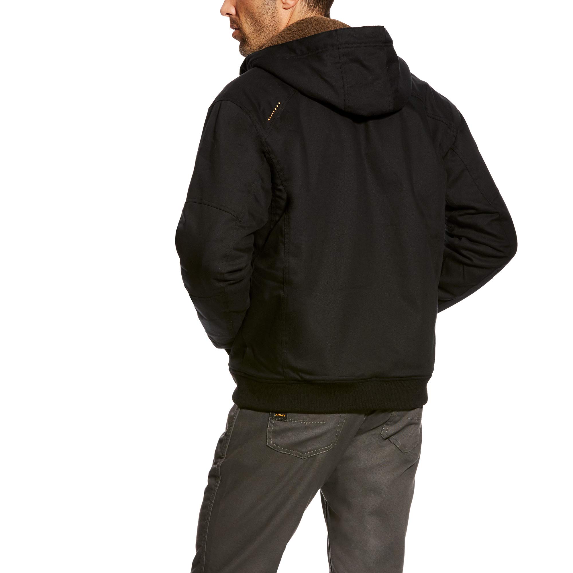 ARIAT Men's Rebar Duracanvas Jacket - Durable Workwear for Outdoor & Construction | Water-Resistant & Breathable for All-Day Comfort
