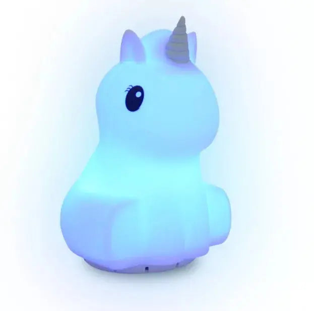 Duski Dream Guardian: Silver Unicorn Plush Toy for Kids - Perfect for Bedtime Comfort, Nursery Decor & Fantasy Play