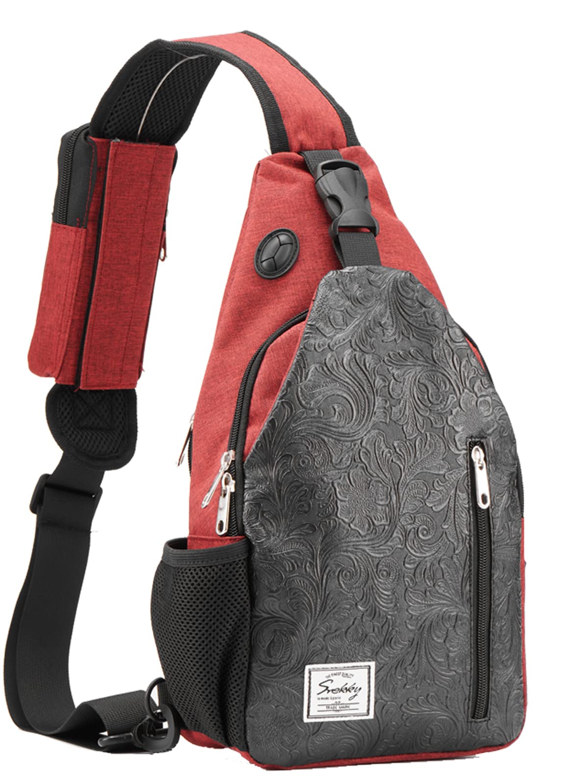 Men's Sling Bag - Lightweight Crossbody Backpack for Travel & Hiking with Detachable Pouch | Perfect for Outdoor Adventures, Commuting & Daily Use