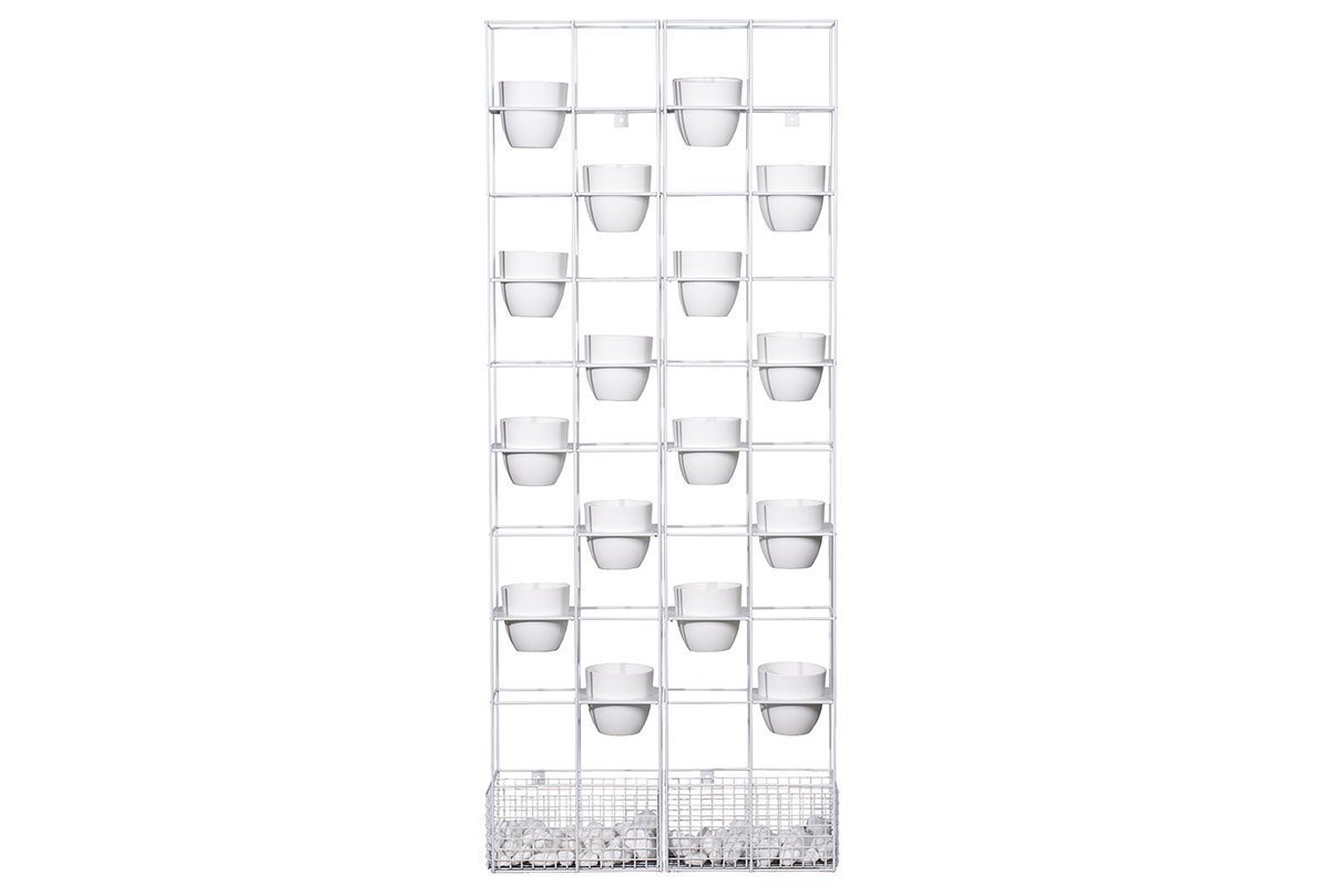 Brisk Bloom Vertical Garden Planter - Indoor/Outdoor Herb & Flower Planting System for Small Spaces - Perfect for Balcony, Kitchen, or Apartment Gardening