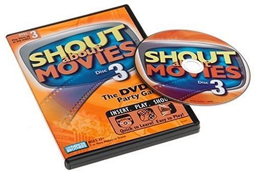 Hasbro Gaming Shout About Movies Disc 3 - Family Trivia Game for Movie Lovers | Perfect for Game Nights, Parties & Family Gatherings