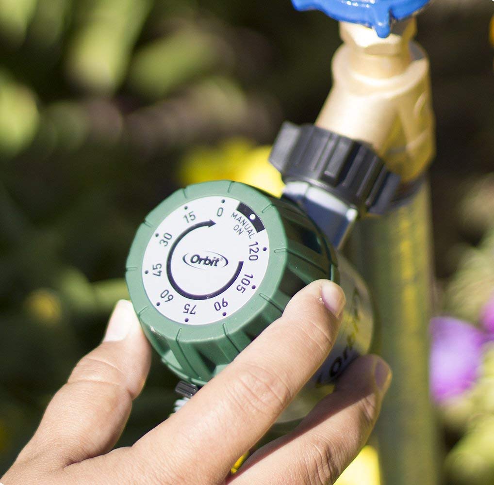 Orbit 62034 Mechanical Watering Timer - Automatic Garden Hose Timer for Outdoor Plants, Lawns & Sprinkler Systems | Durable Water Irrigation Controller for Efficient Yard & Landscape Watering